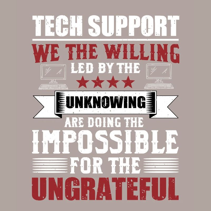 Funny Technical Support Sysadmin Humor