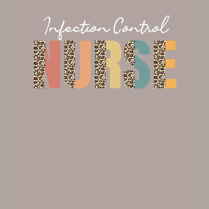 Hygiene Nurse Leopard Pattern