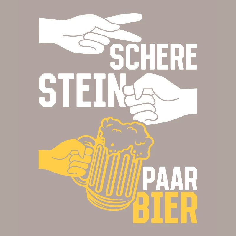 Schere, Stein, Paar, Bier - das perfekte Outfit