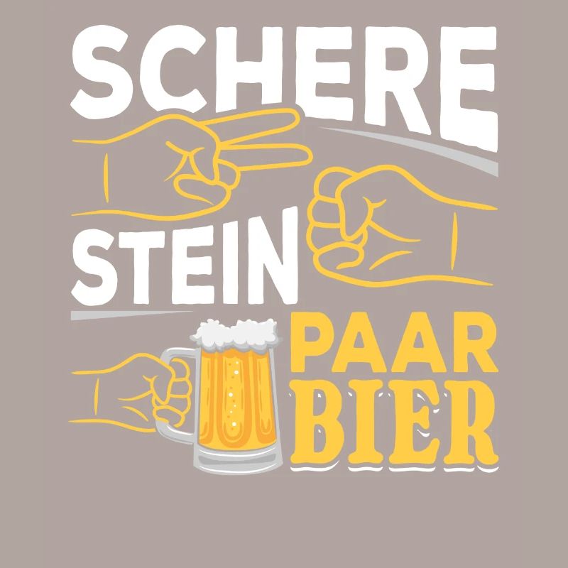 Schere, Stein, Paar, Bier - das perfekte Outfit