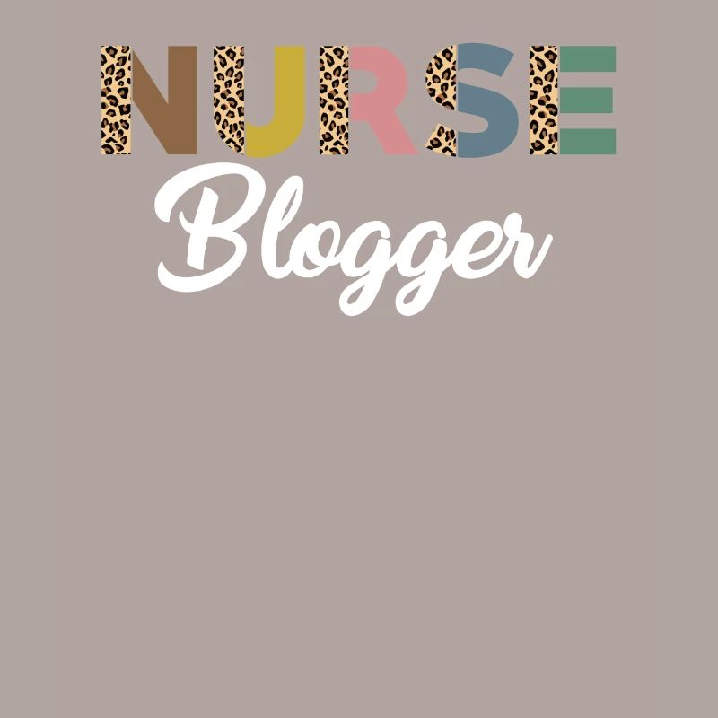 Infirmière blogueuse Leopard Print