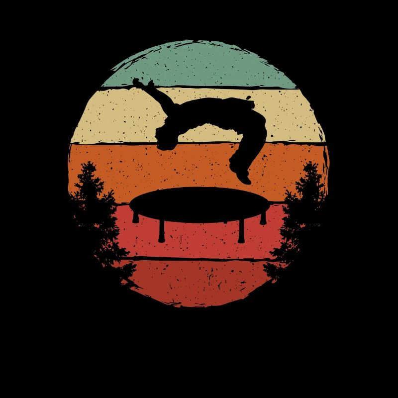 Trampolin Retro Backflip
