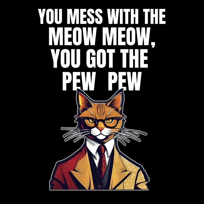 Chemise Chat Chat Cadeau Idée Mastic