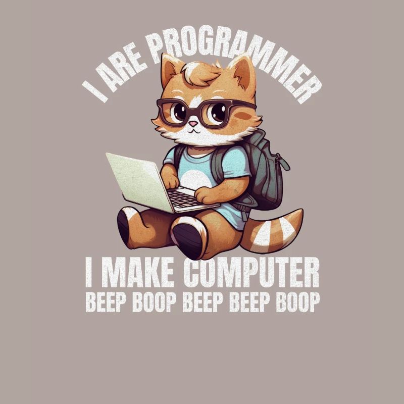 Je suis programmeur. Je fais un bip informatique