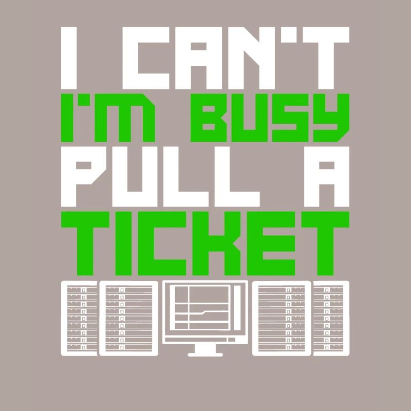 Netzwerkadministrator Pull A Ticket