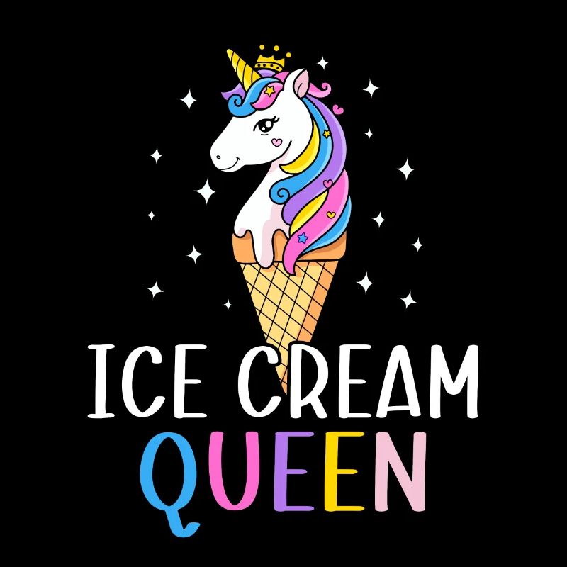 Eiscreme-Mädchen Weibliche Eiscreme-Liebhaberin