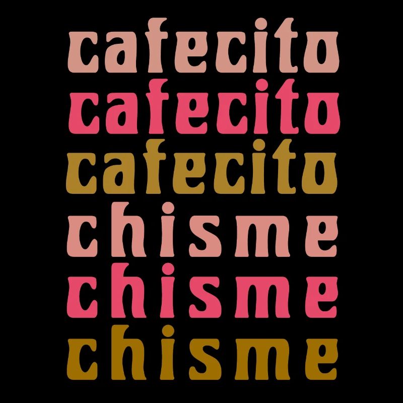 Lustige spanische Hemden Cafecito Cafe Español