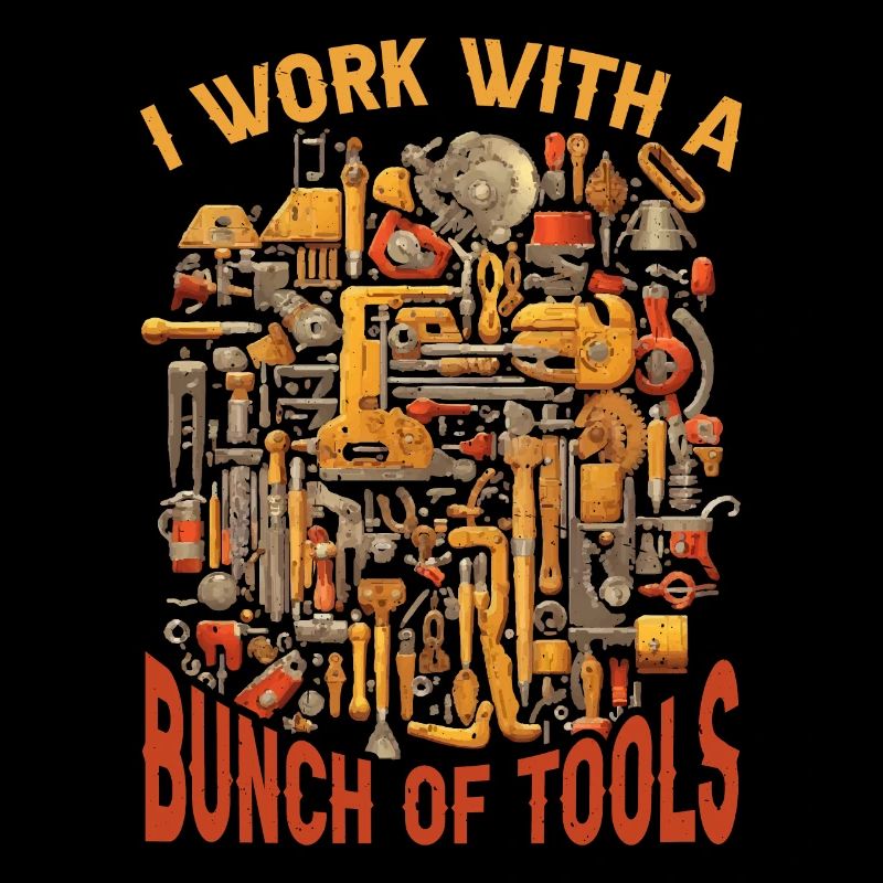 Je travaille avec un tas d’outils 26