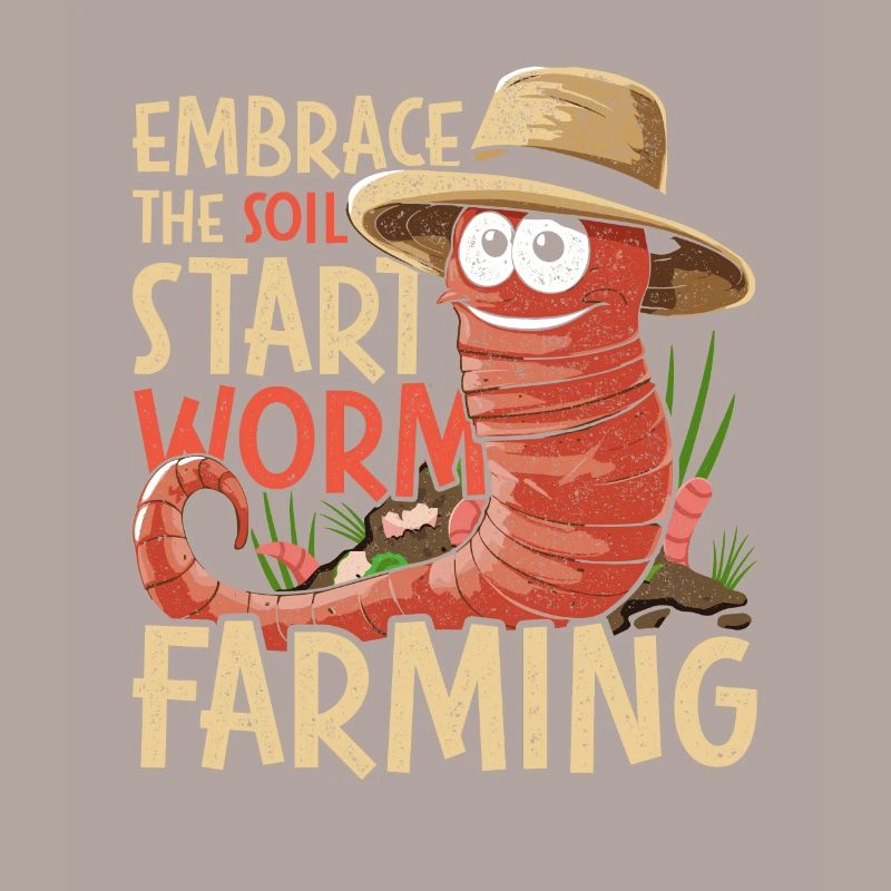 Élevage de vers Éleveurs de vers Vermiculture