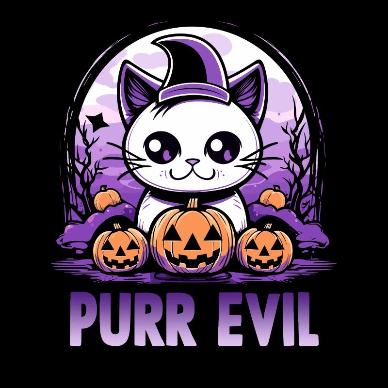 Halloween Deko Chibi Katzen Halloween Geschenk
