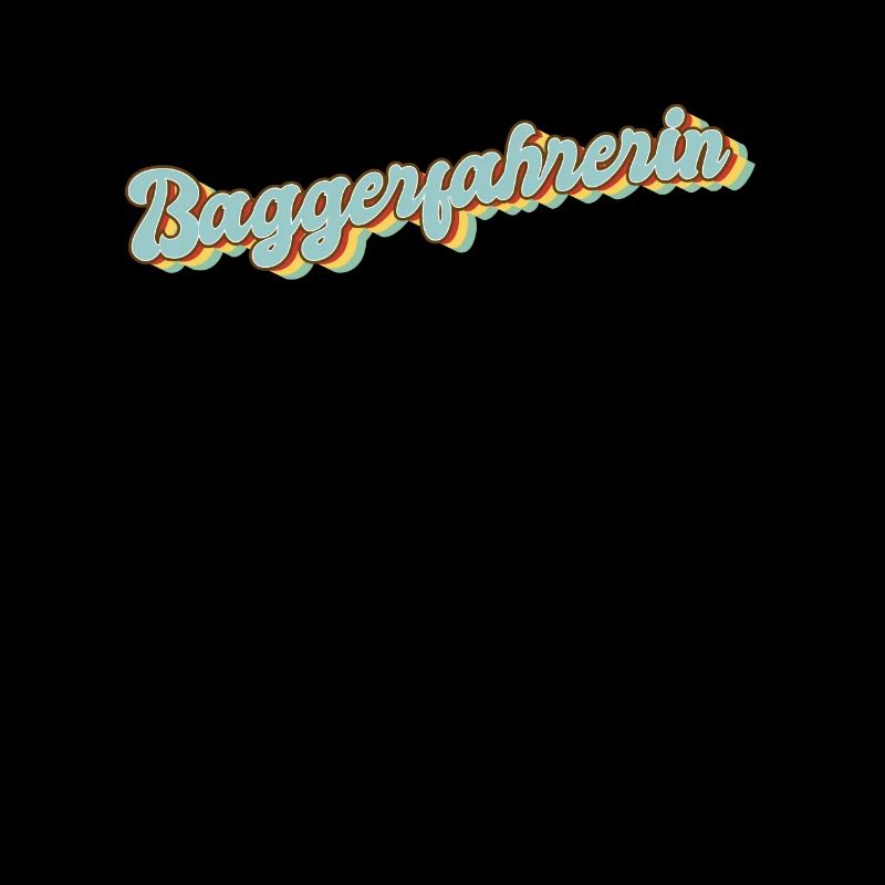 Bagger-Fahrer Abschluss-Geschenk Baggerfahrerin
