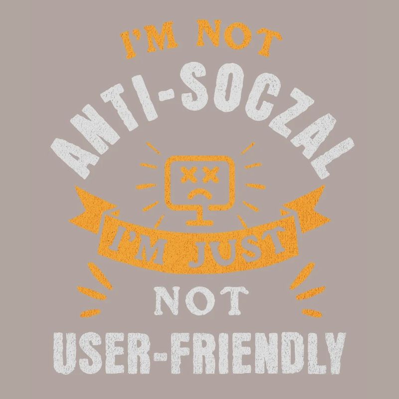 Pas antisocial, juste respectueux du code