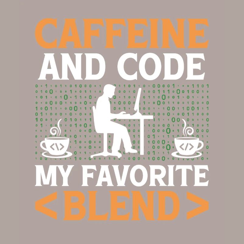 Kaffee-Codierung Programmierer Programmierer Entwickler Nerd Coff