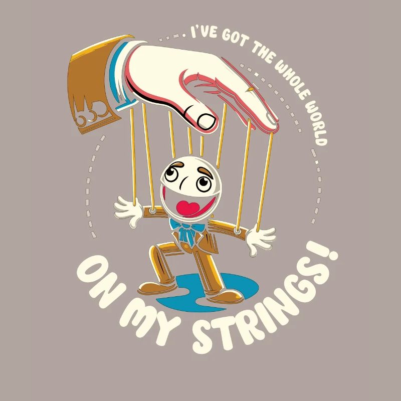 Puppet Mastery Shadow Play Bauchredner-geschenk