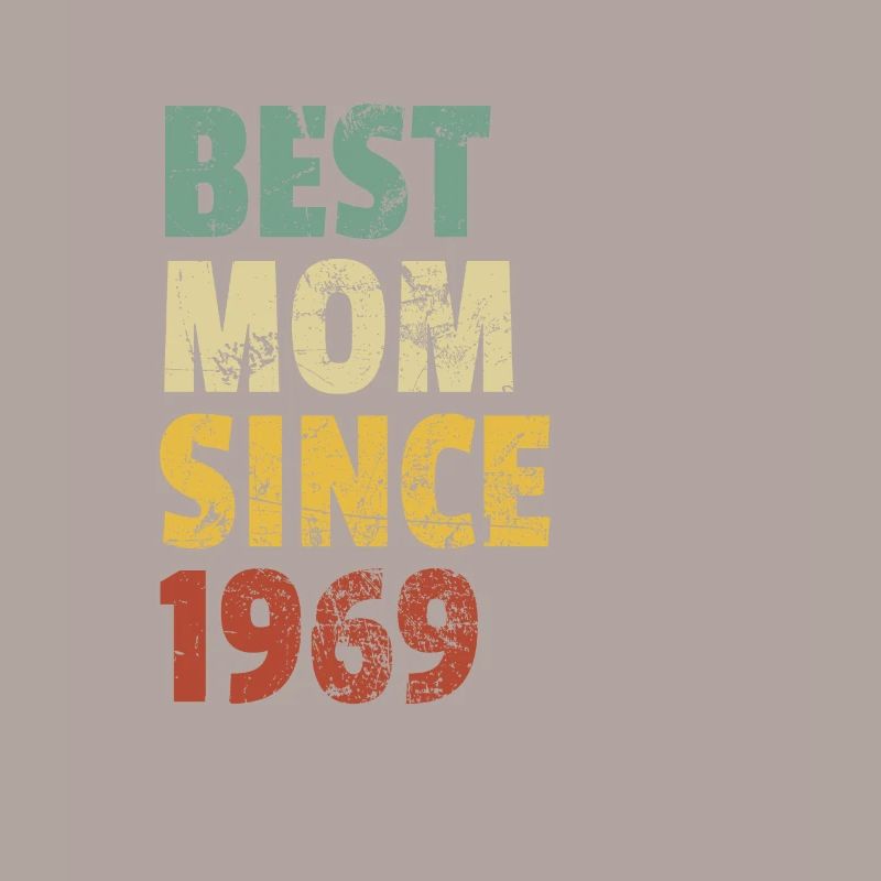 Beste Mutter seit 1969 Muttertags-Slogan-Zitat