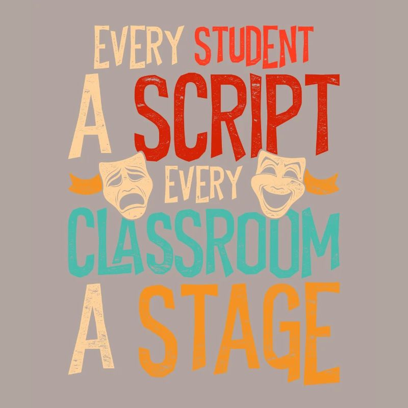 Schauspiellehrer Student A ScriptClassroom A Stage