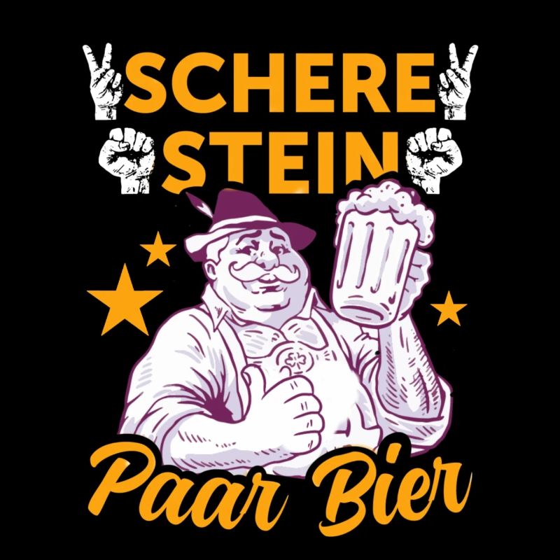Des ciseaux, de la pierre, une paire, de la bière - la tenue parfaite