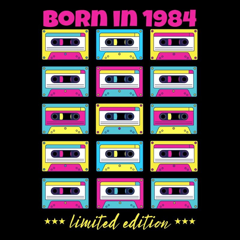 Né en 1984 Cadeau original de cassette classique