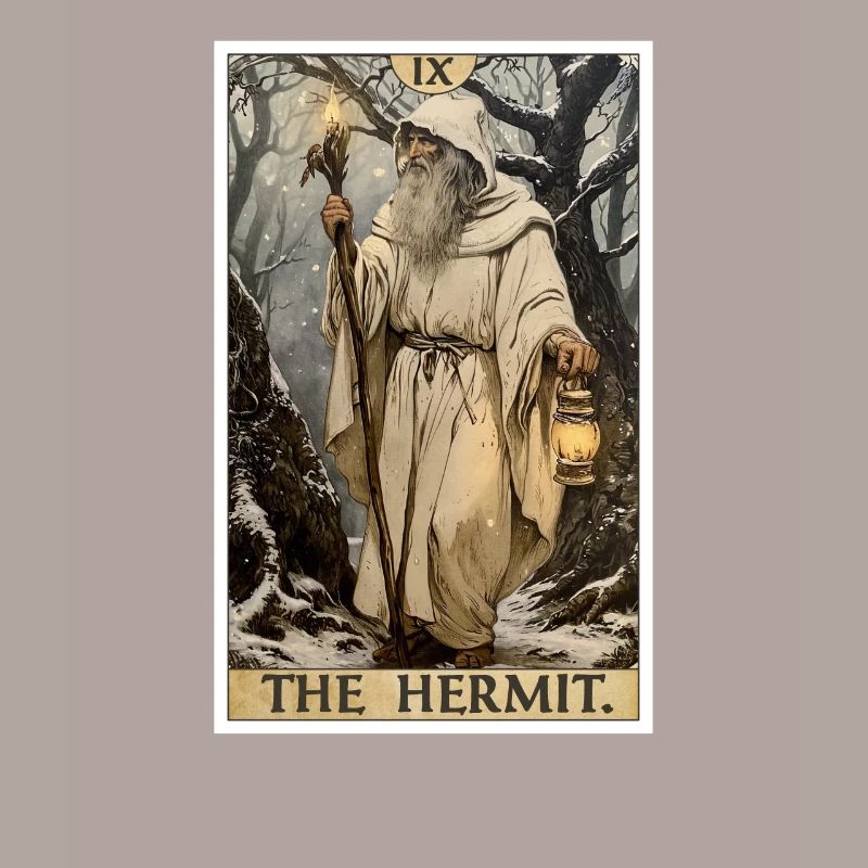 Tarotkarten Tarotkarte The Hermit Der Eremit
