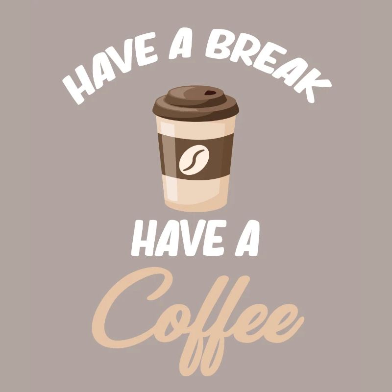 Machen Sie Eine Pause Kaffee Cafecito Espresso
