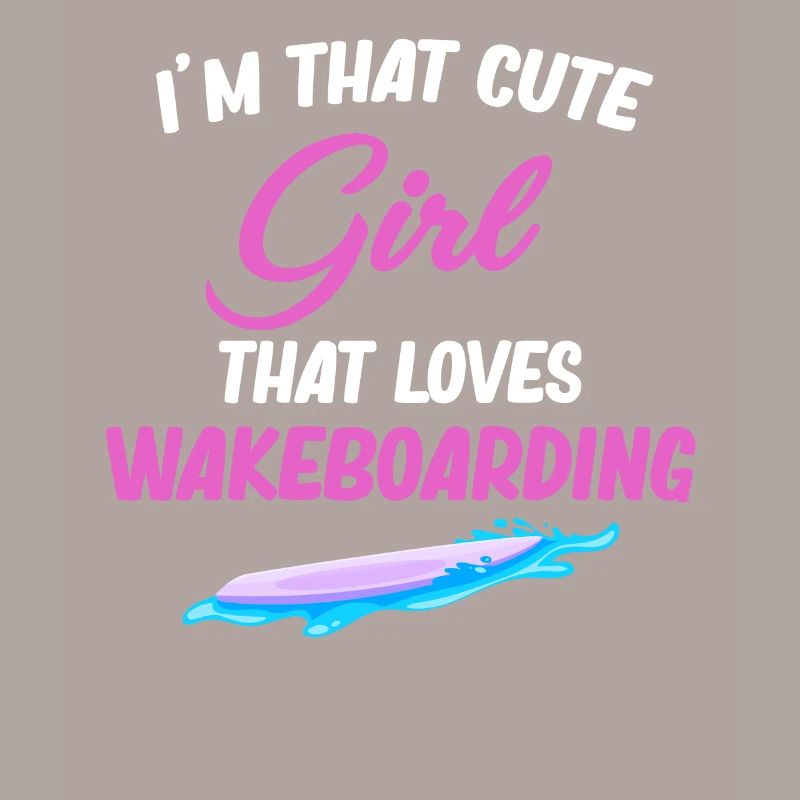 Ich Bin Das Süße Mädchen, Das Wakeboarden,