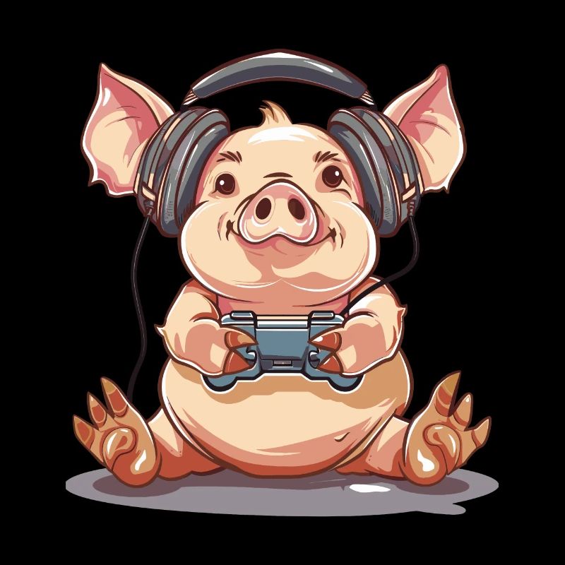 Schweine Videospiel