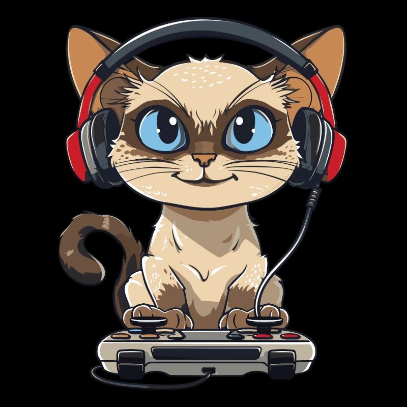 Siamesisches Videospiel