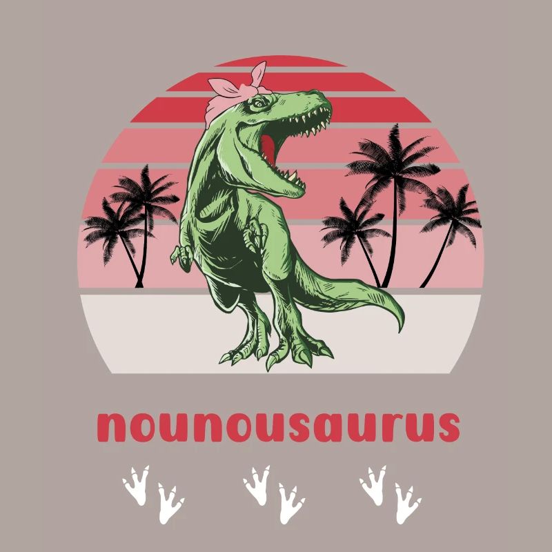 Nanny Saurus Dinosaurier T Rex