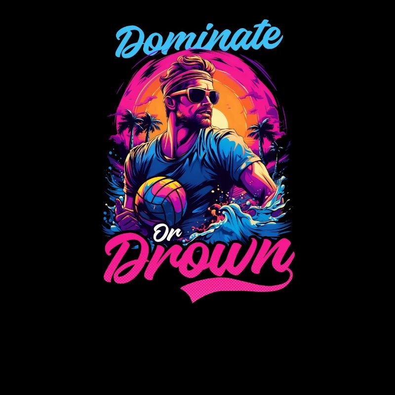 Wasserball dominieren oder ertrinken