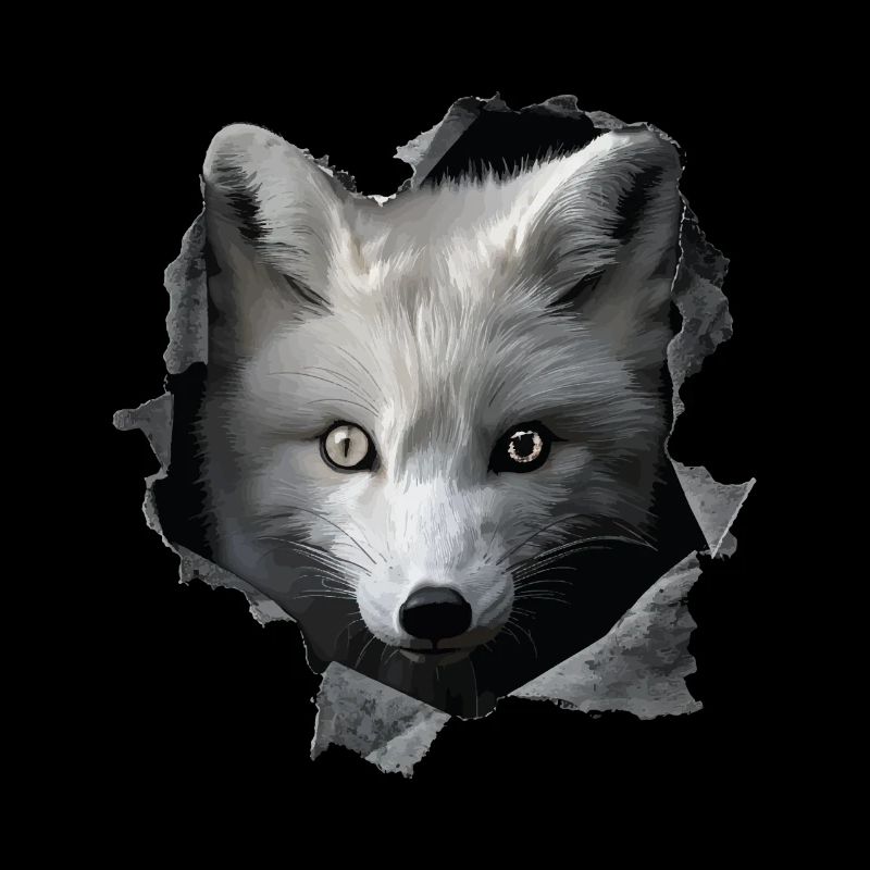 Arktischer Wolf