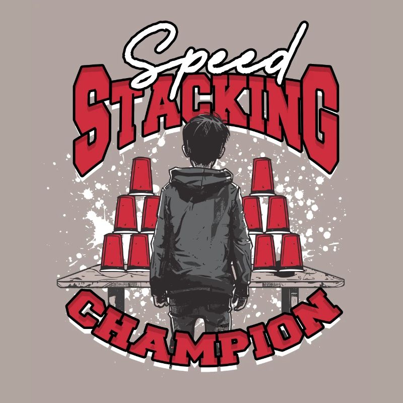 Speed Stacking Champion Cup Stacking