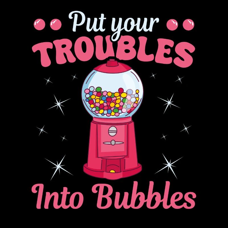 Troubles Into Bubbles Chewing Gum Nostalgia