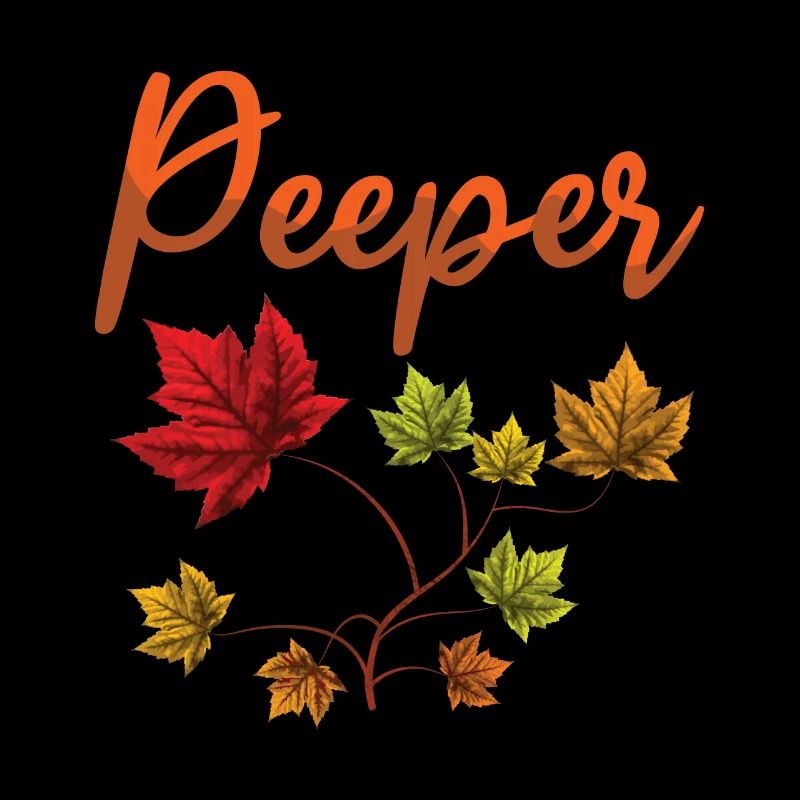 Peeper Laub Blatt Peeping