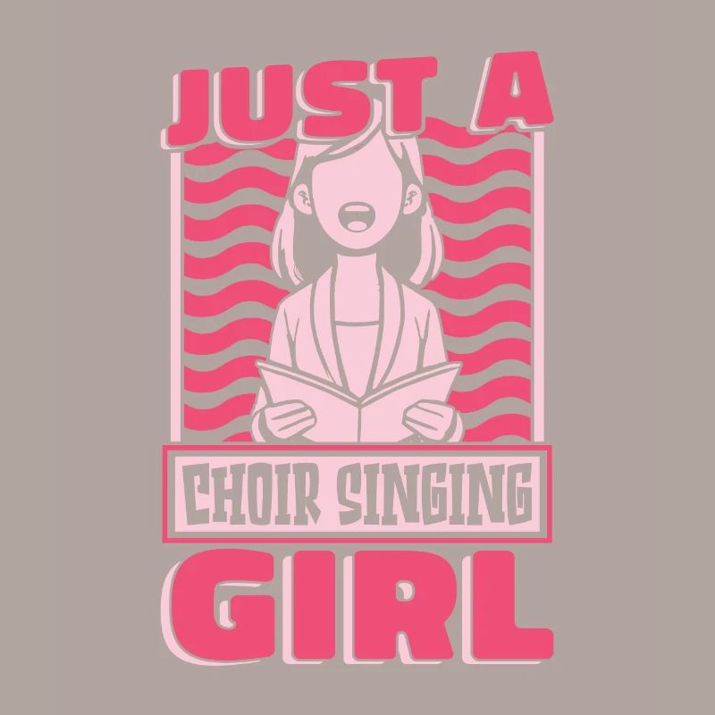 Chanteuse de chorale Juste une chanteuse de chorale