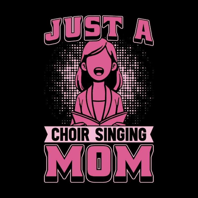 Chanteur de chorale Juste une maman chanteuse de chorale