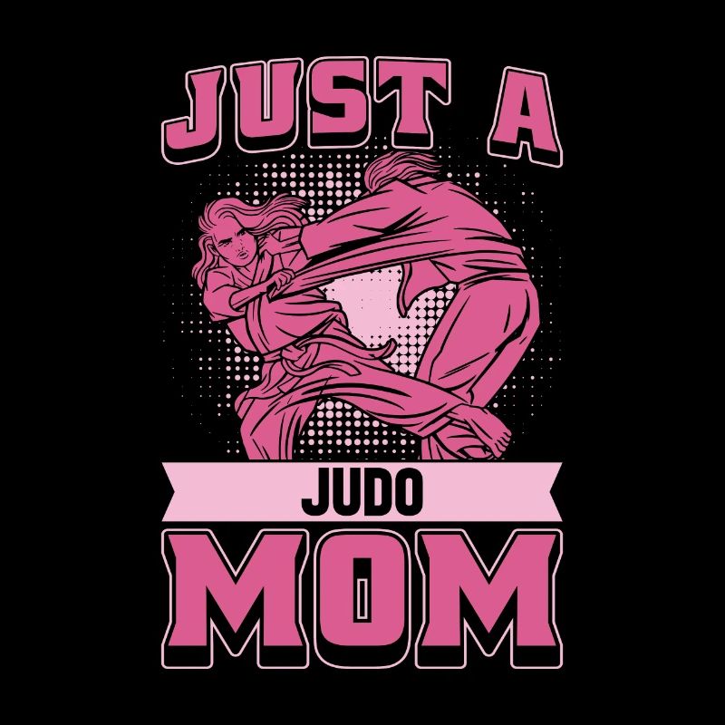 Judoka Mutter Juste une maman de judo