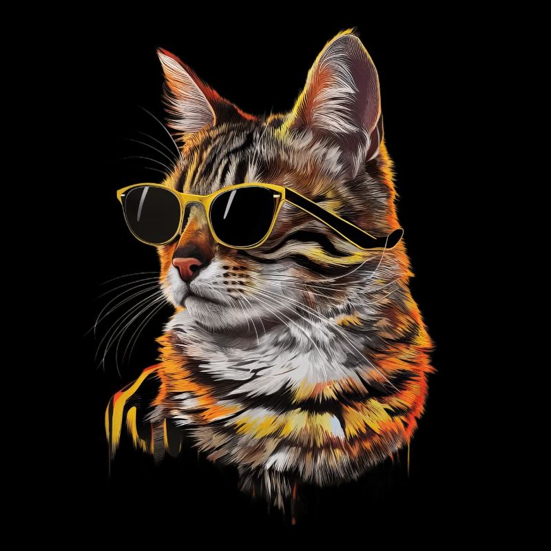 American Bobtail Sonnenbrille Geschenk