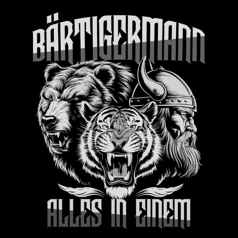 Bärtigermann alles in einem Wikinger