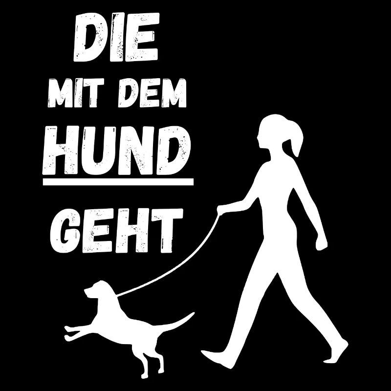 Die mit dem Hund geht