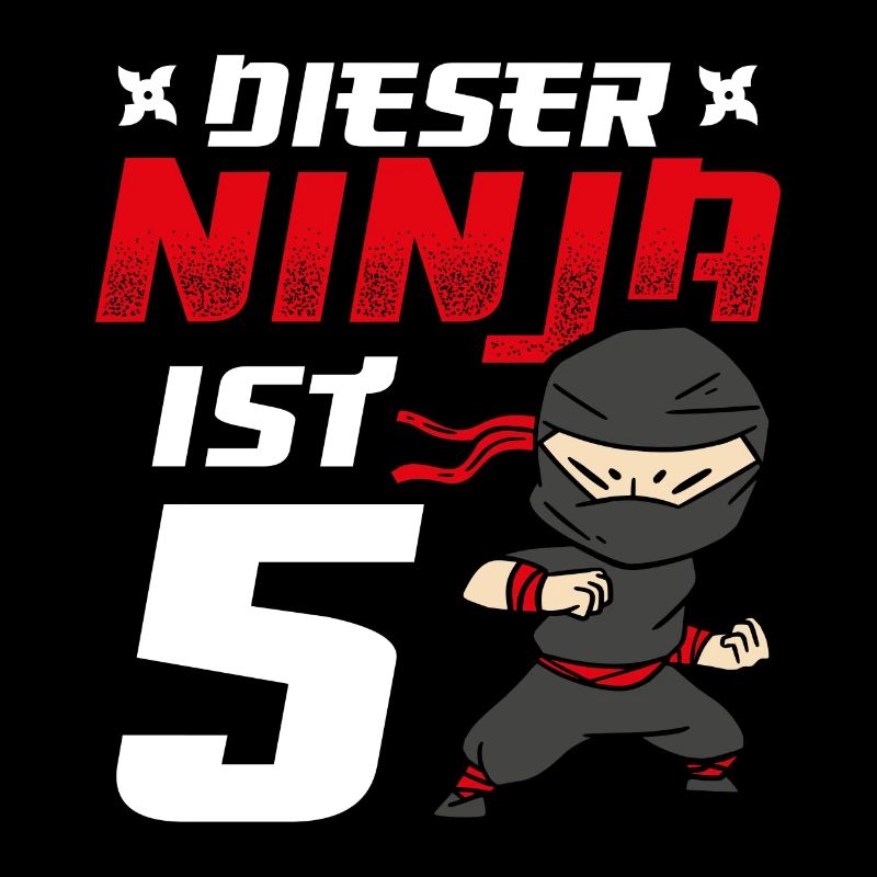 Cette Ninja’s 5 Birthday Ninja Belt Naissance