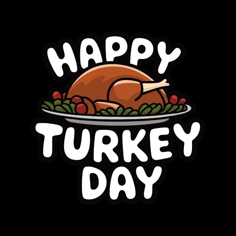 Dinde drôle de Thanksgiving
