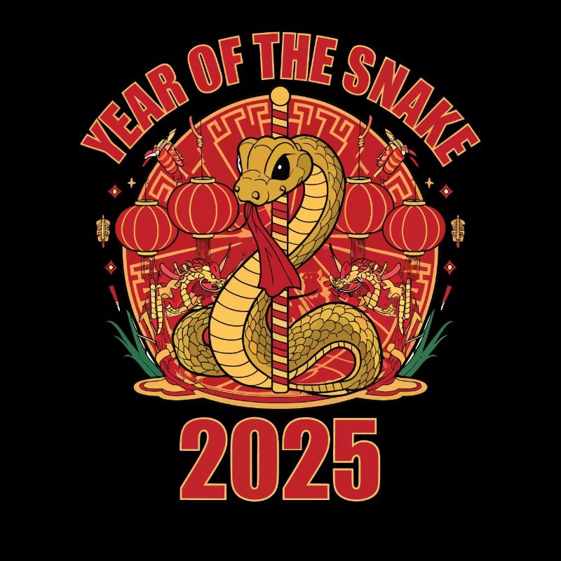 Année Chinoise 2025 Année du Serpent