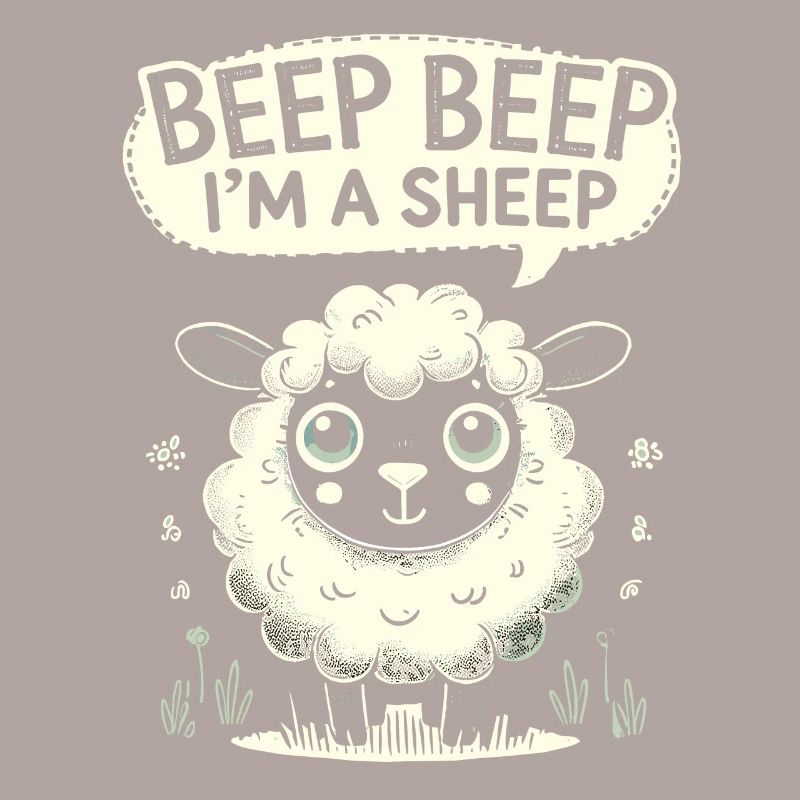 Beep Beep Ich bin ein Schaf