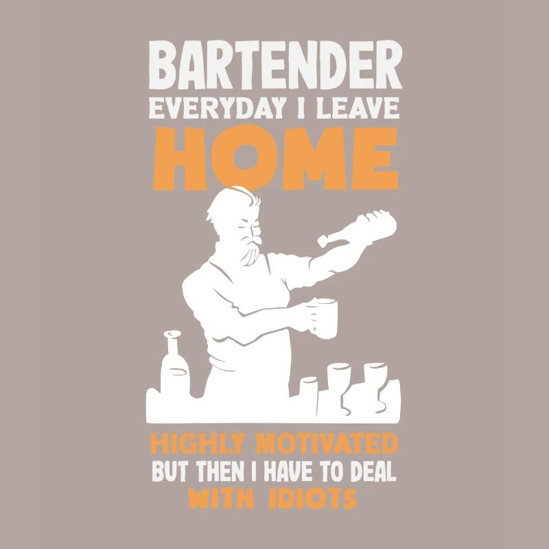 Funny Bartender Saying Bartender Gift