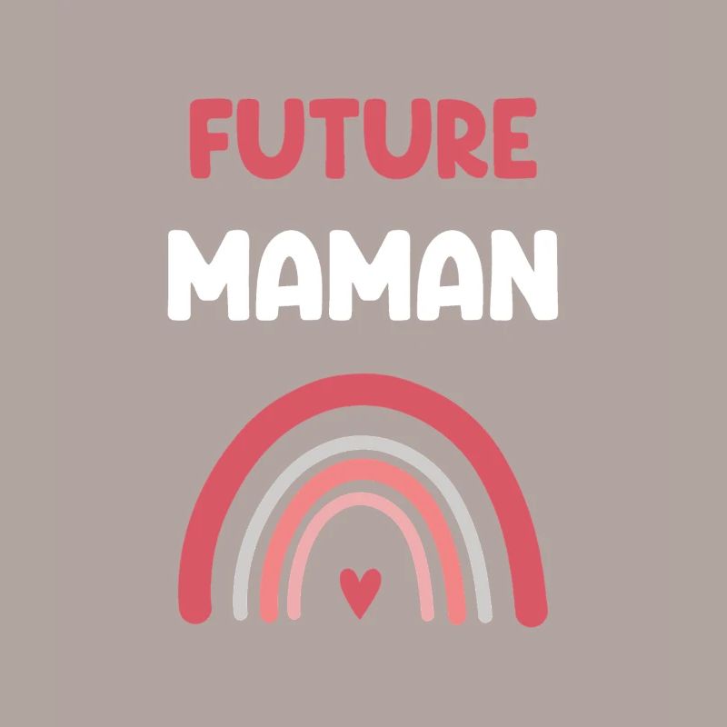 Werdende Mama Regenbogen Mama Geschenk Mutter