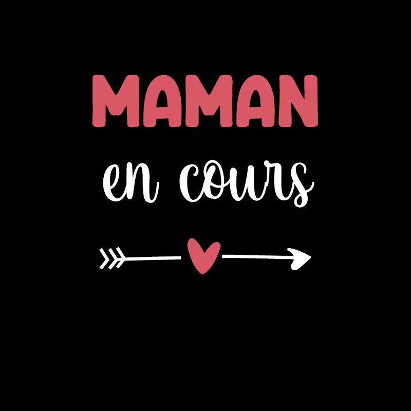 Mama in Arbeit Herz Geschenk Mutter