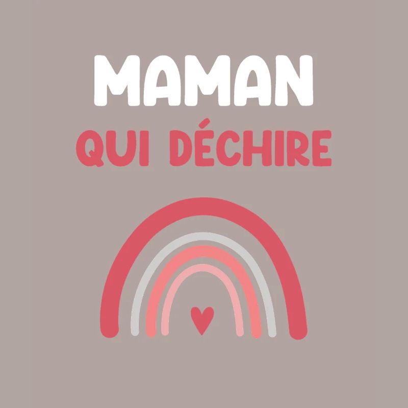 Mama reißt Regenbogen Mutter Geschenk