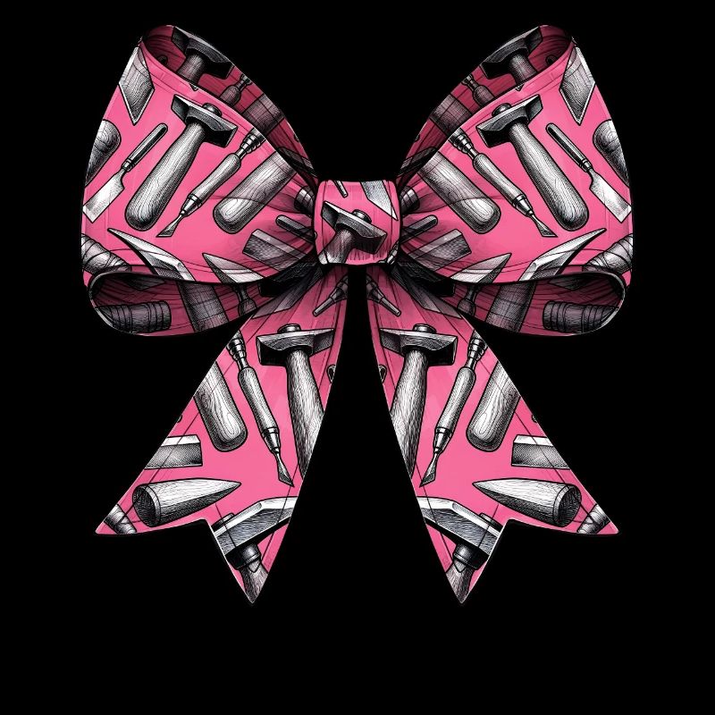Coquette Bow Sculpting Sculptor Pattern Pink