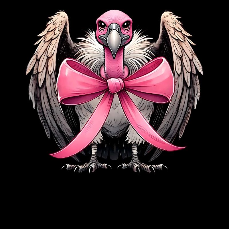 Coquette Bogen Geier Vogel Mädchen Mama rosa