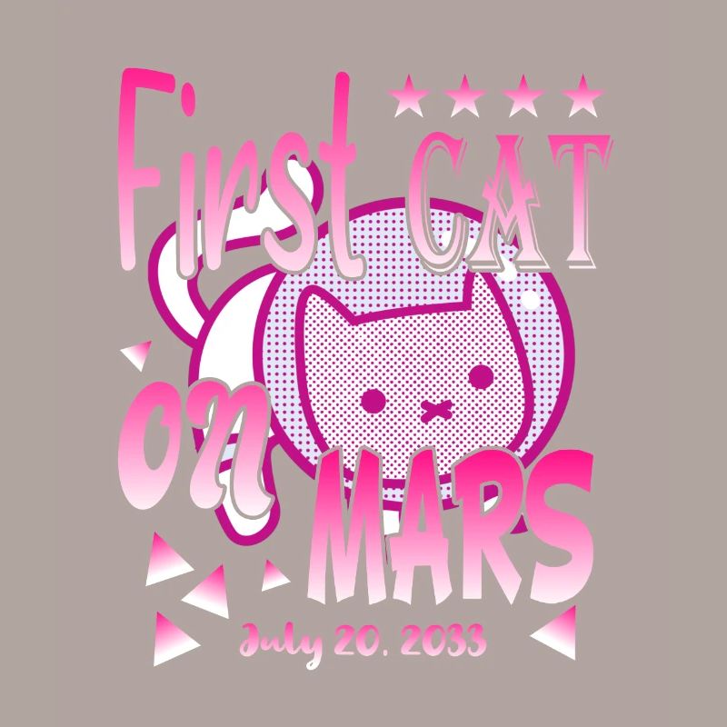 First Cat on Mars